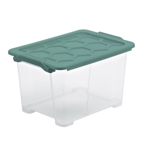 Rotho Box Evo Safe 15 l Mistletoe Green