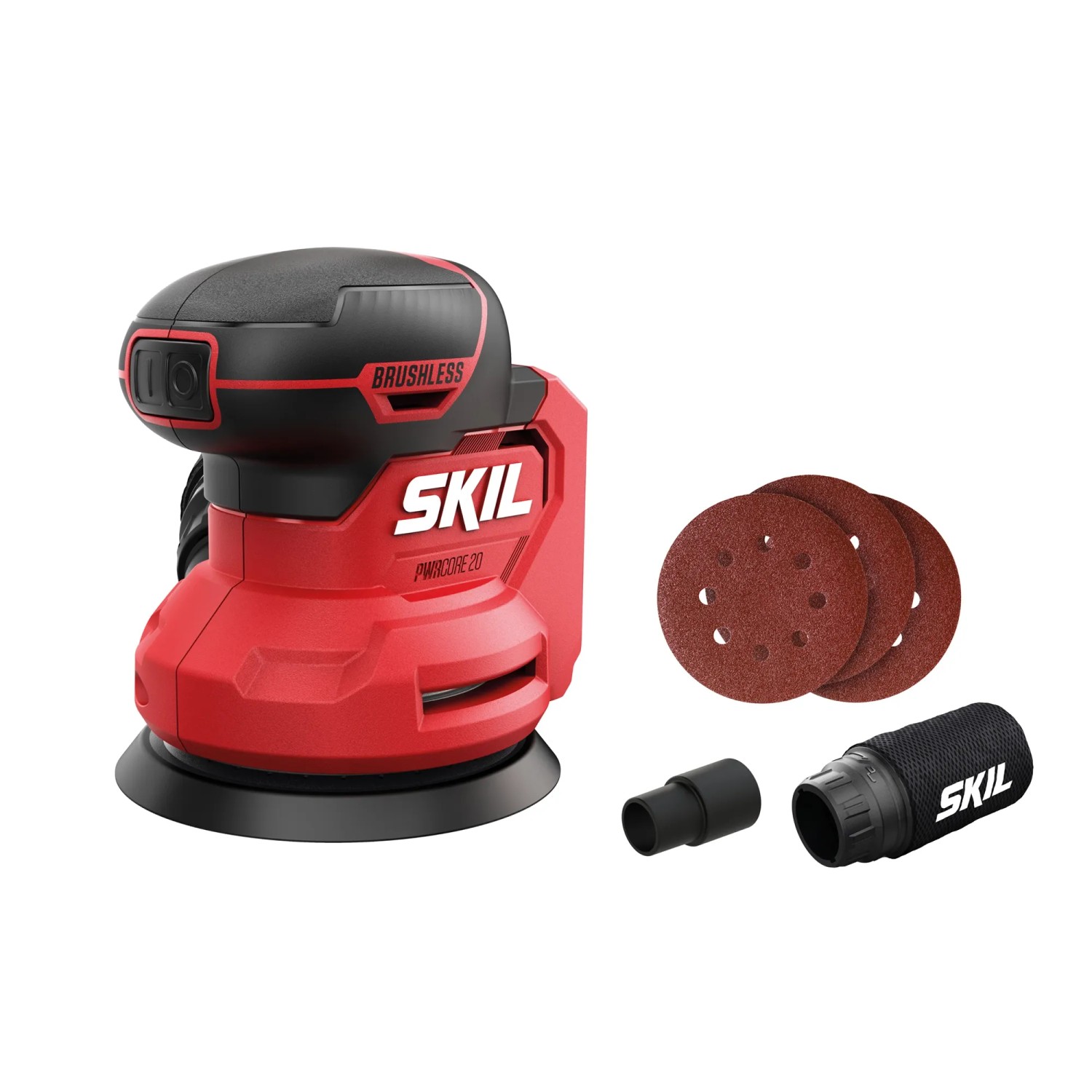 Skil Akku-Exzenterschleifer 3746CA Bürstenlos Ohne 20 V Akku & Ladegerät 125 mm