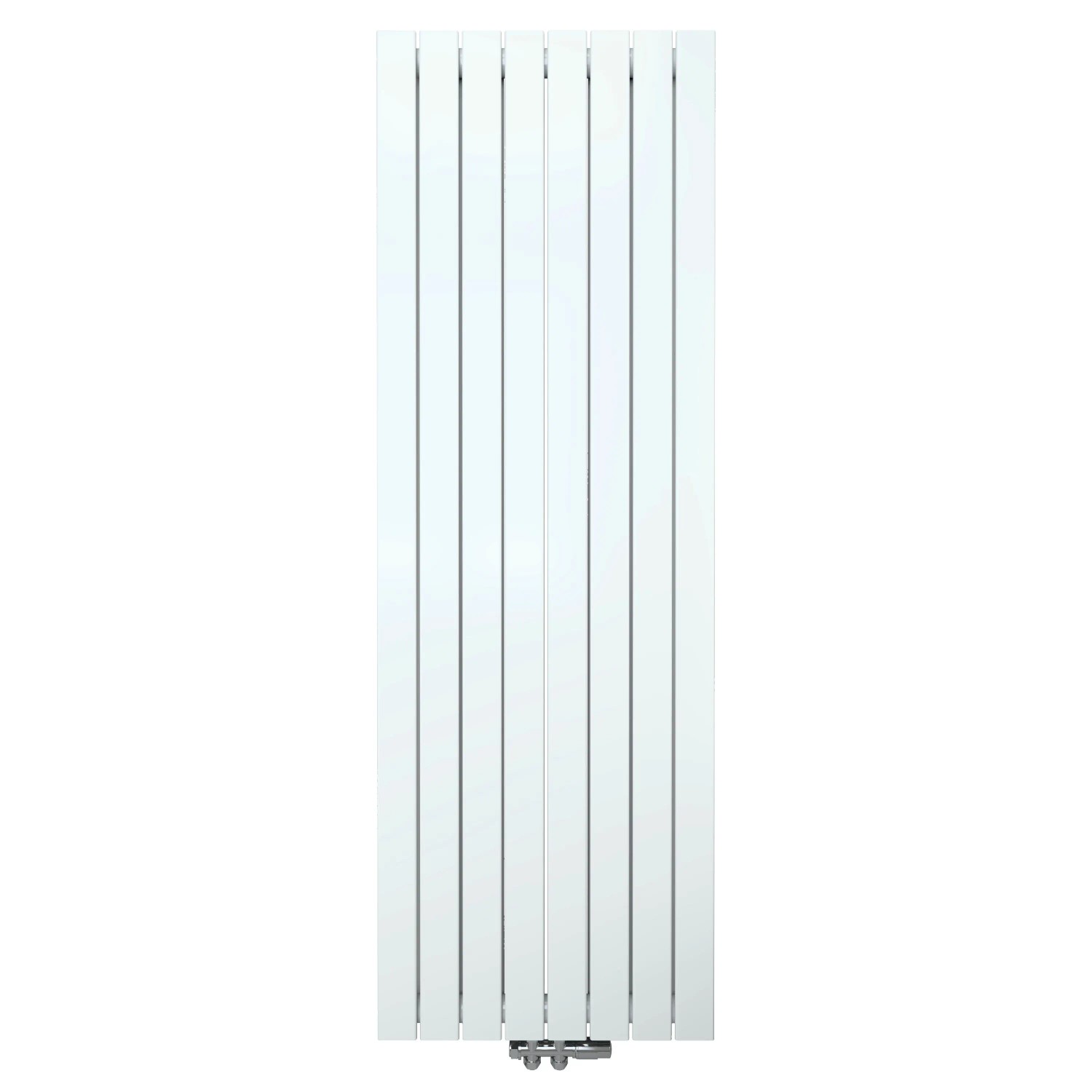 AICA Heizkörper Flachheizkörper Paneelheizkörper Vertikal 180x60cm Mittelanschluss Weiß Doppellagig 2305W
