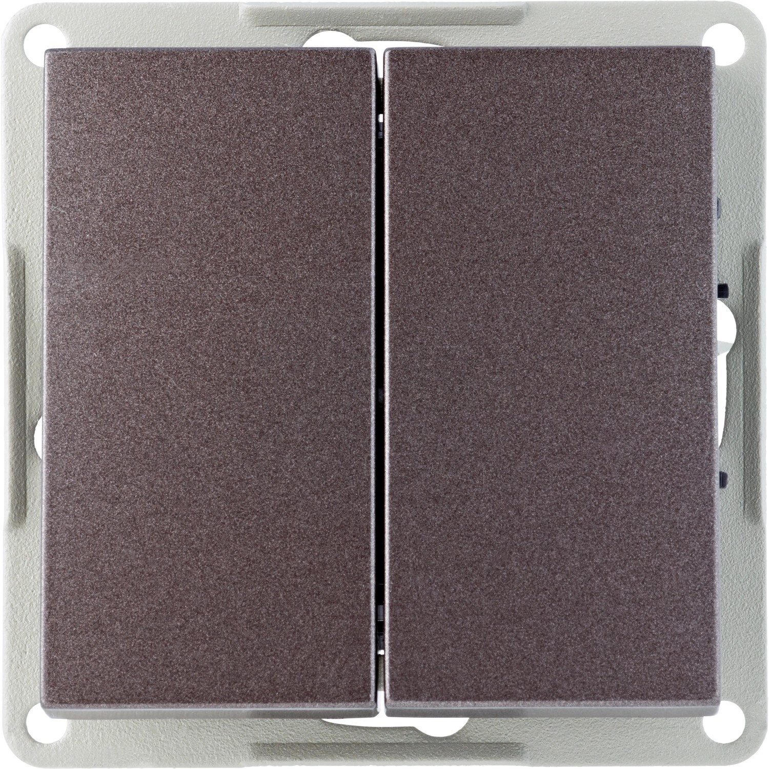 OBI Serienschalter Virgo Braun