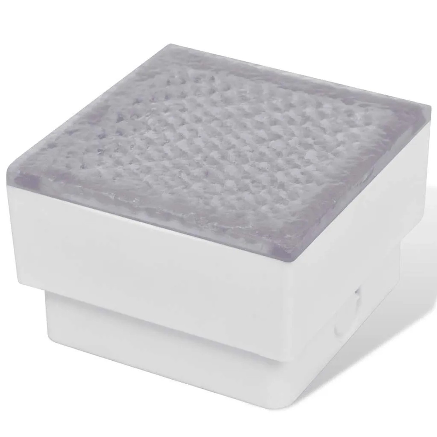 vidaXL LED Bodeneinbaustrahler Außen 6 Stk 100x100x68 mm 272491_3