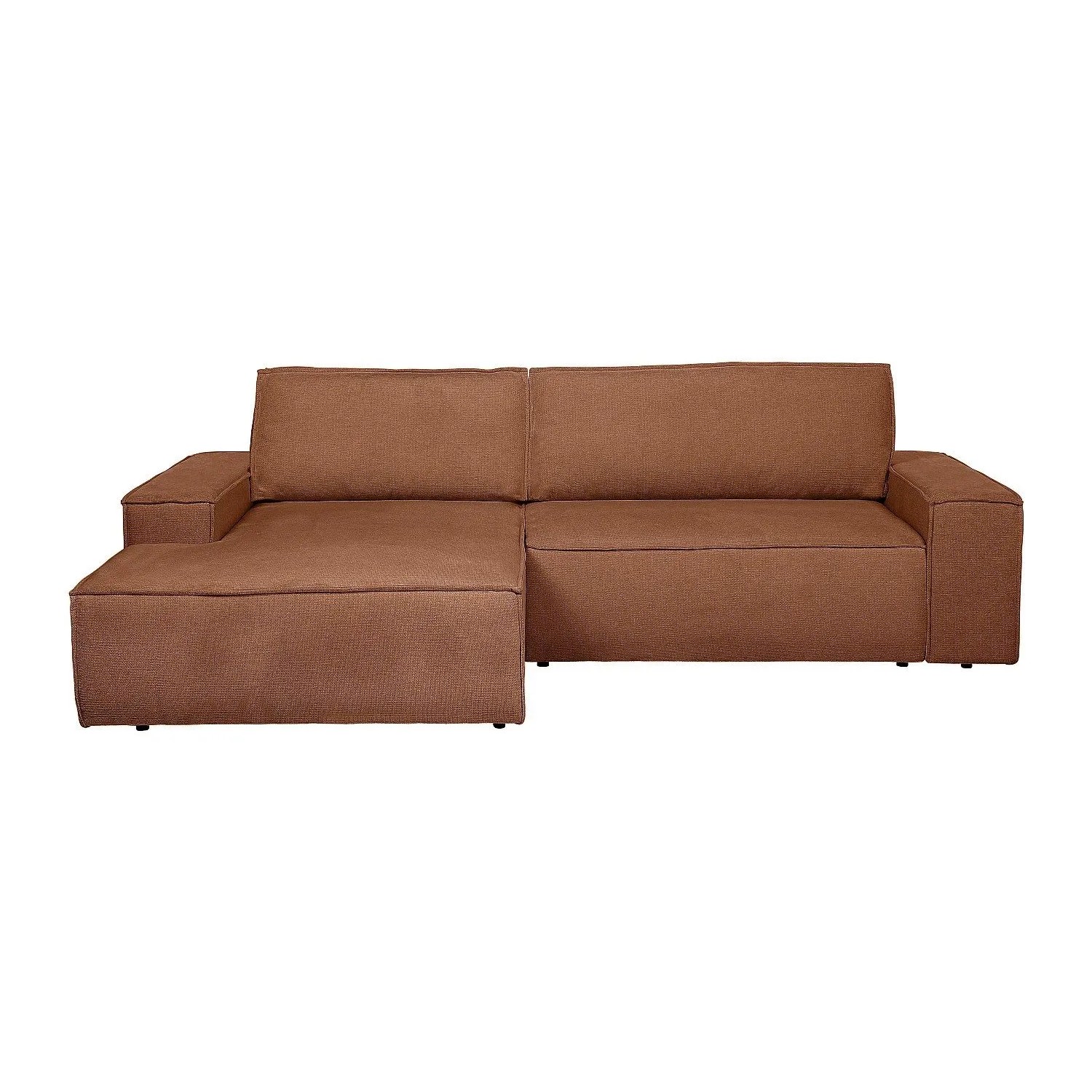 Vente-unique Schlafsofa Amelia Terracotta 267 cm