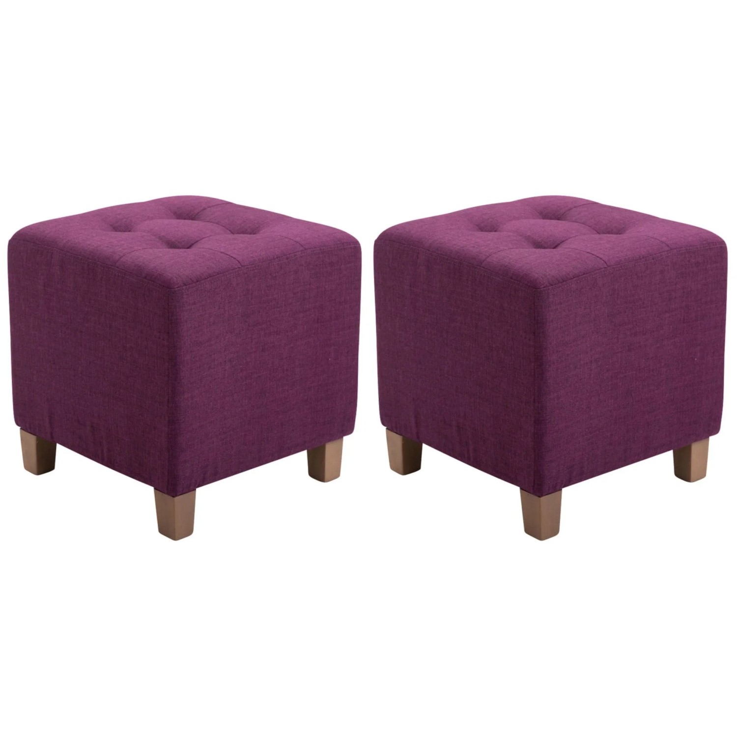 CLP 2er Set Sitzhocker Pharao Lila