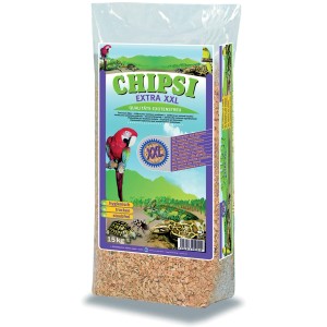 JRS Chipsi Extra XXL Buchenholzgranulat, 15kg Vogeleinstreu für Terrarien und Volieren.