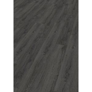 Click-Vinylboden Algier Eiche, dunkler Vinyl Bodenbelag mit Holzoptik für Wohnräume.