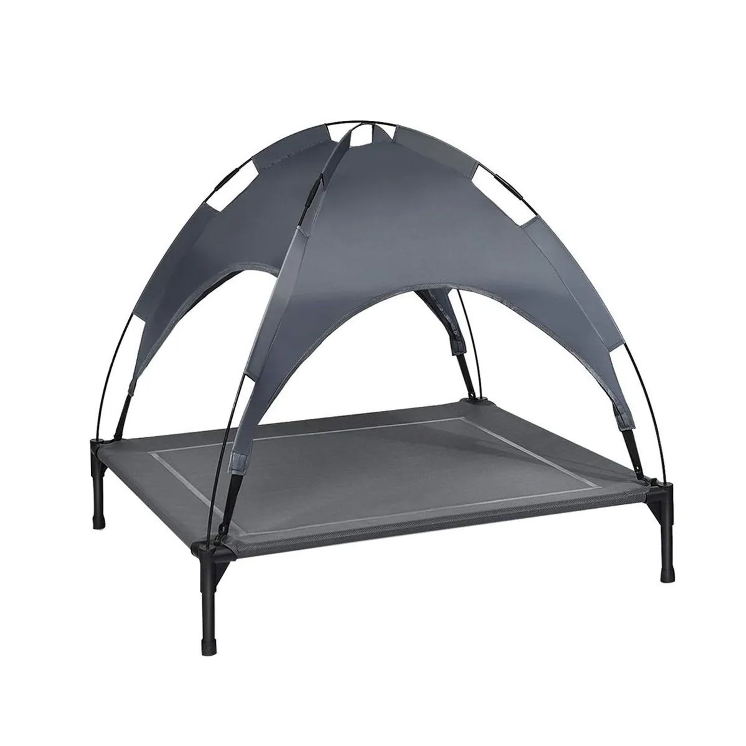 Costway Katzenliege Katzenbett Hundebett mit Baldachin 90 x 81 x 86 cm günstig online kaufen