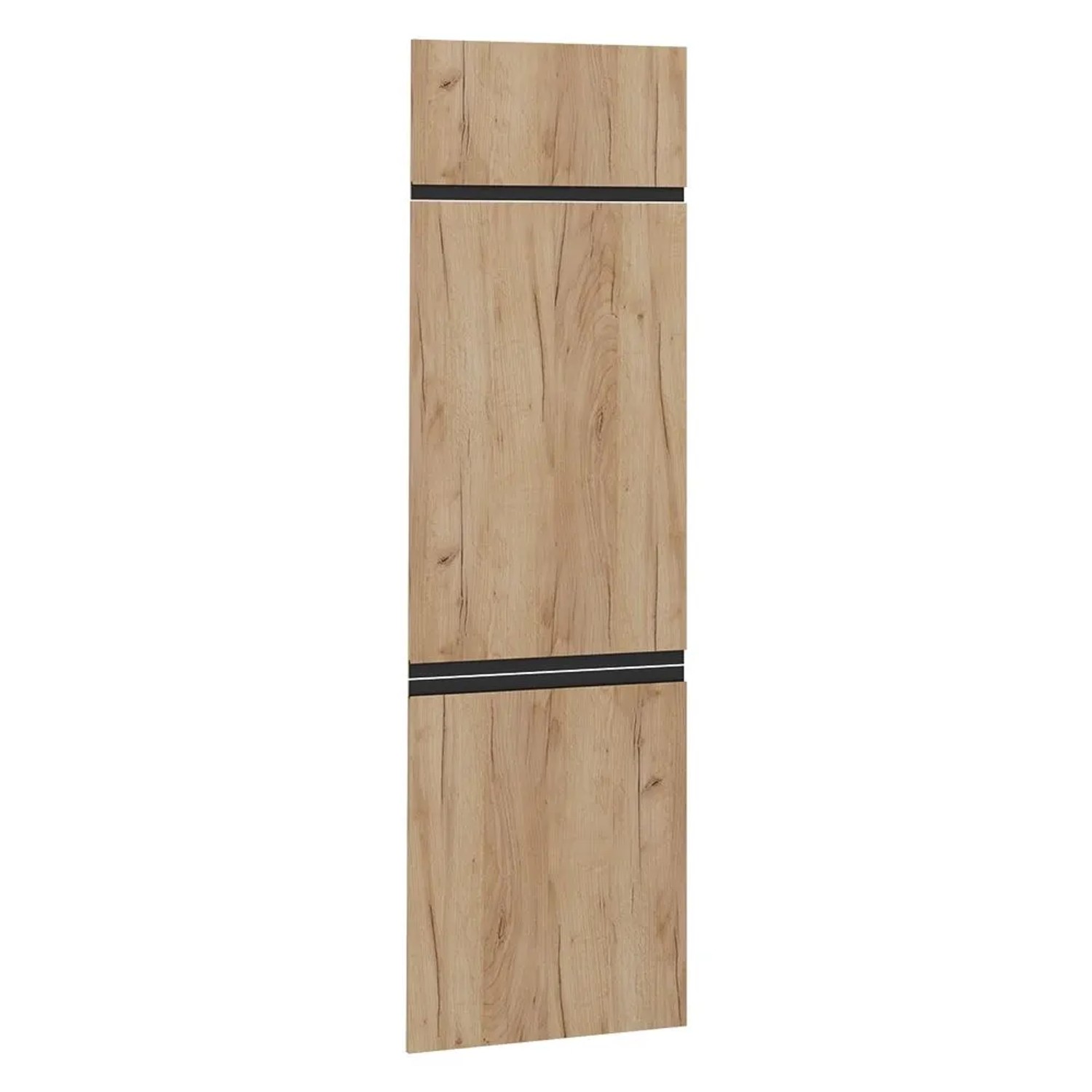 Vicco Küchenfront R-Line Goldkraft Eiche 60 x 196 Möbelfront für den Kühlumbauschrank Art Nr 39531