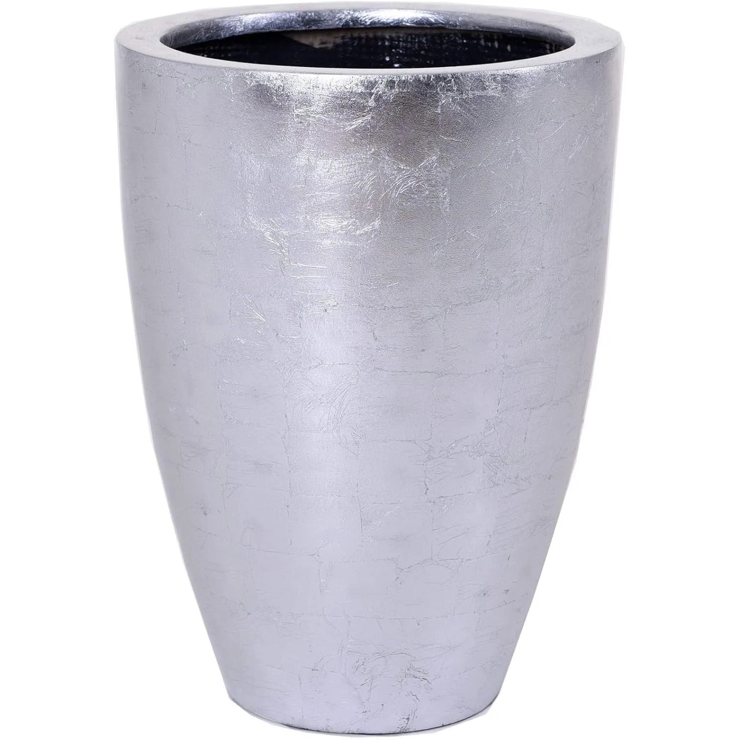 Vivanno Bodenvase Opala 32 cm x 32 cm x 44 cm Blattsilber