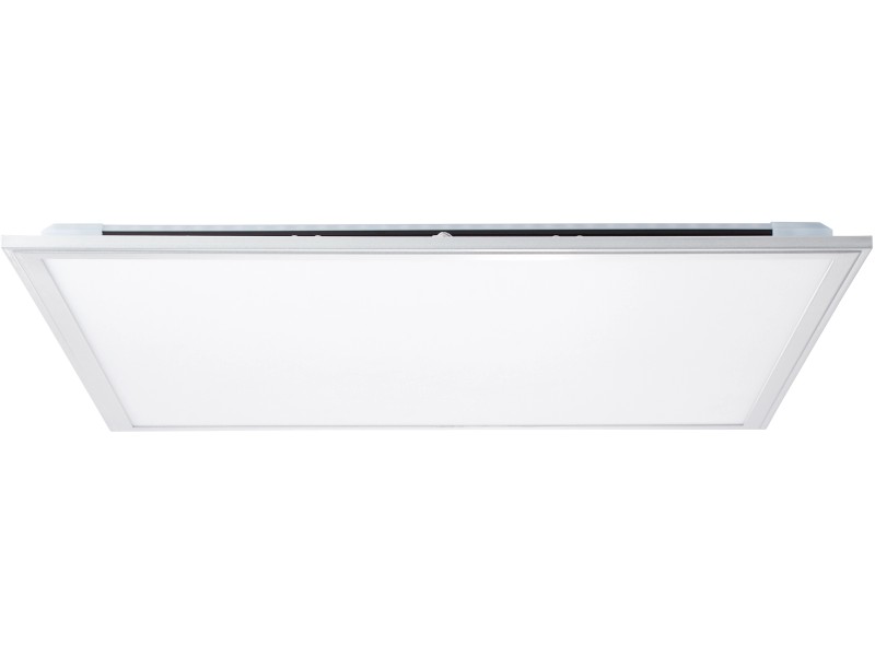 Brilliant LED-Deckenaufbau-Paneel Alissa 60 cm x 60 cm Silber und Weiß  kaufen bei OBI