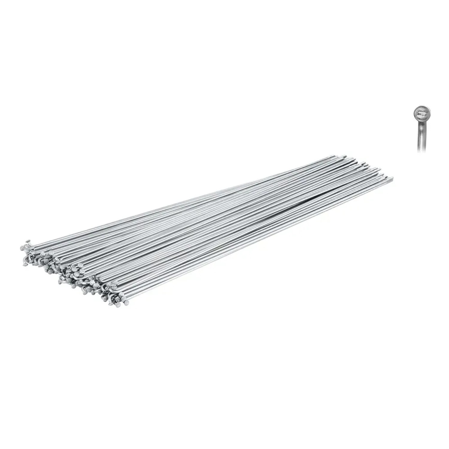 Force Speichen Inox Silber 2mm ohne Nippel Preis für 6 Stück Länge in mm : 294