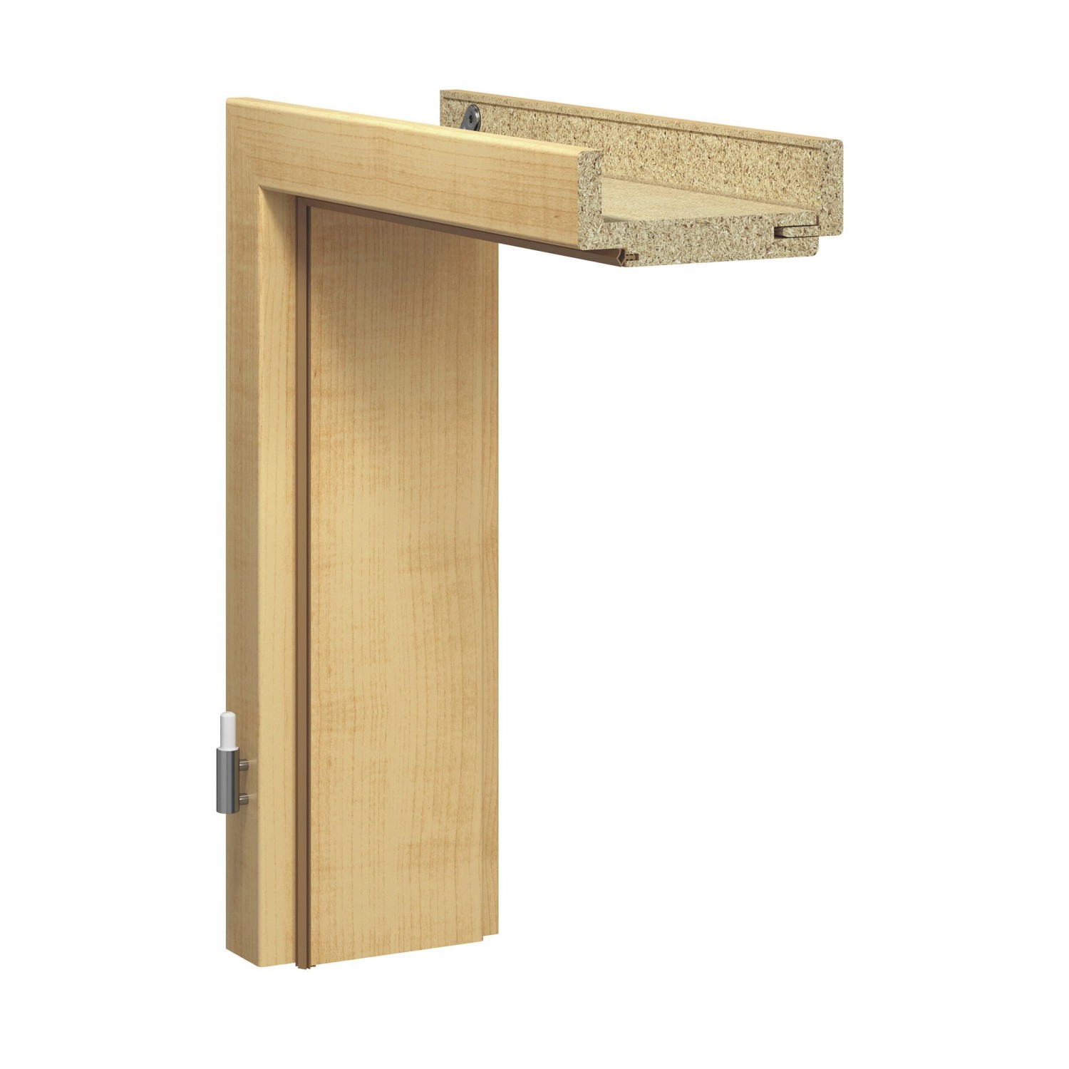 Türzarge GL74 CPL Holznachbildung Ahorn 86 x 198,5 x 18,5 cm Anschlag L