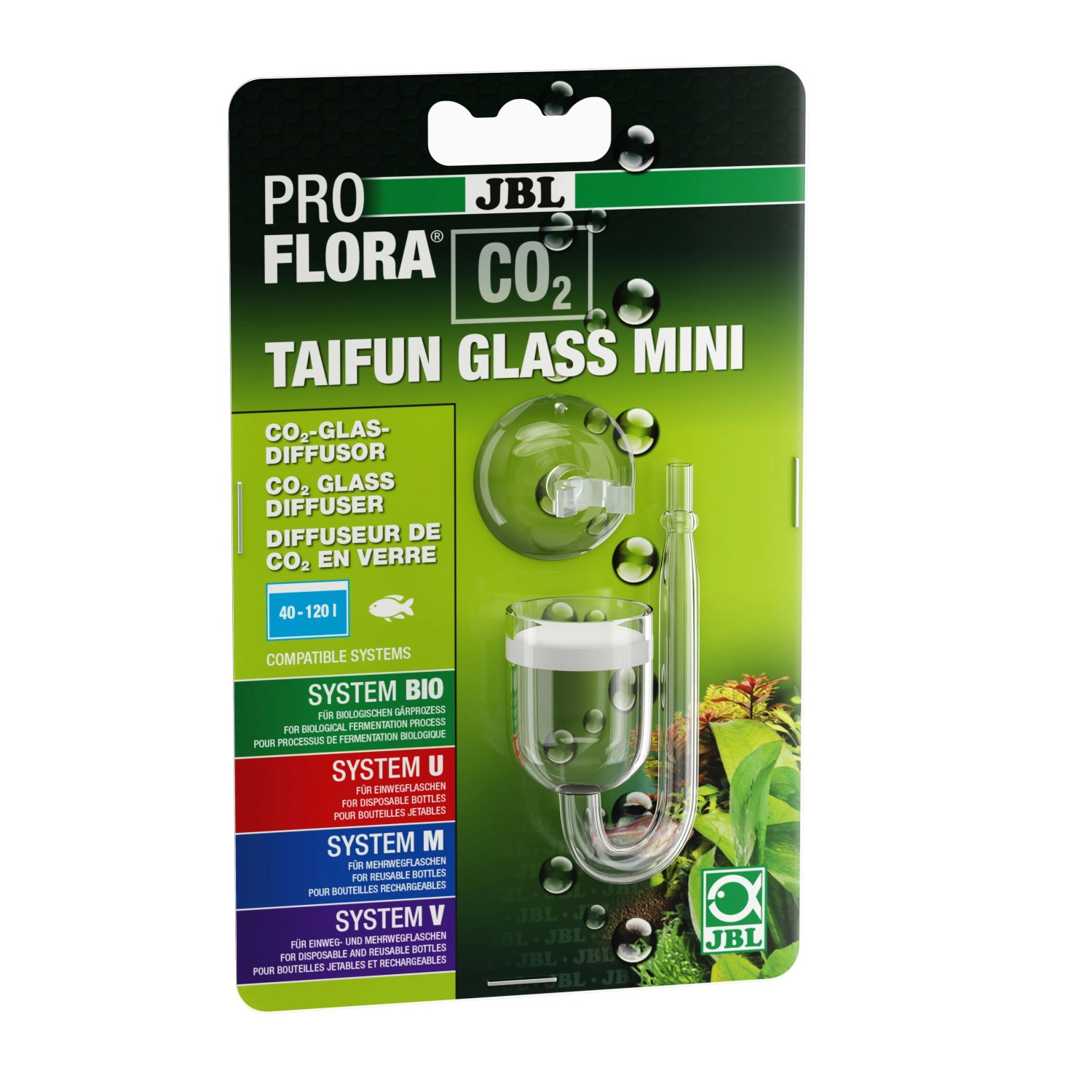 JBL CO2 Taifun Glass Mini Proflora