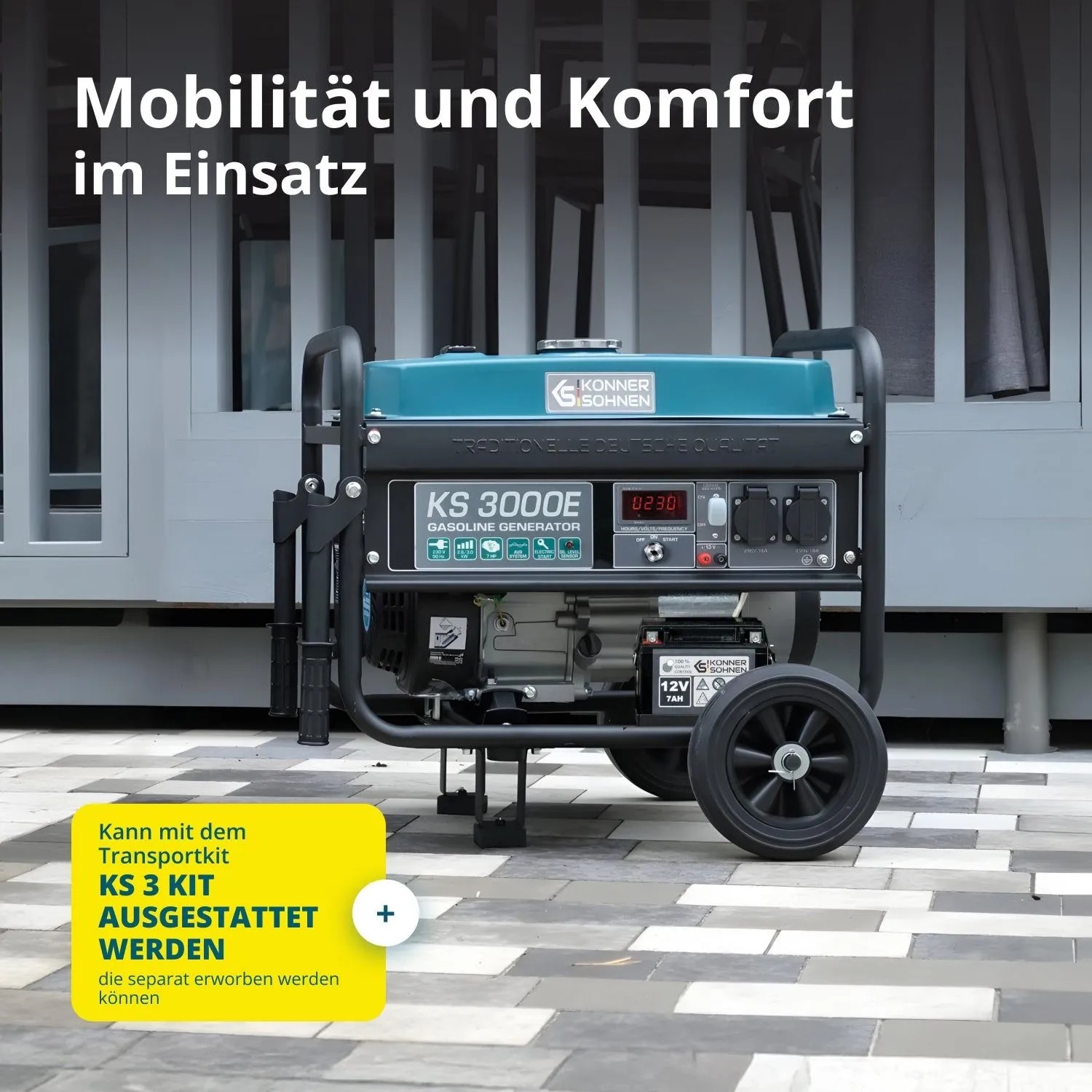 Könner & Söhnen Benzin-Generator KS 3000E_7