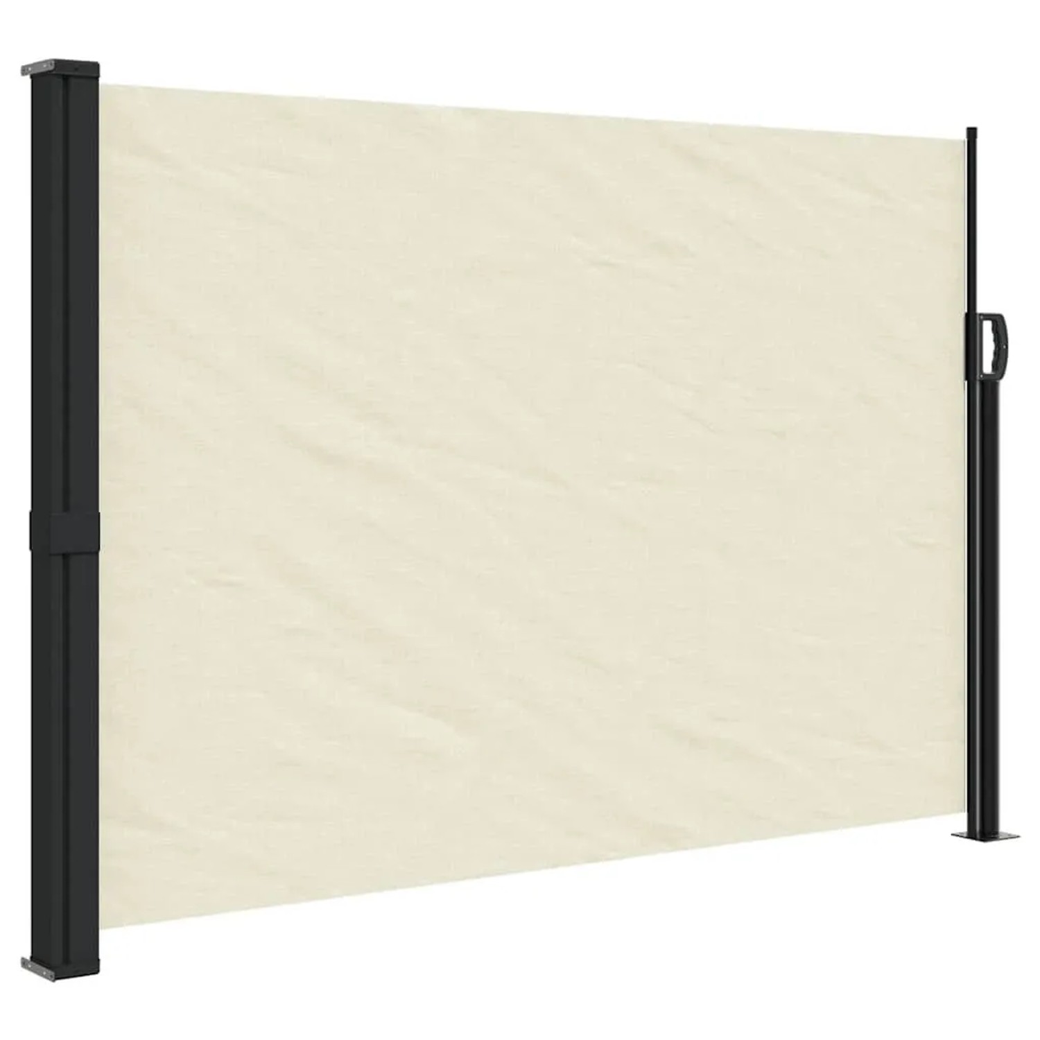 vidaXL Seitenmarkise Ausziehbar Creme 140x300 cm 4004295