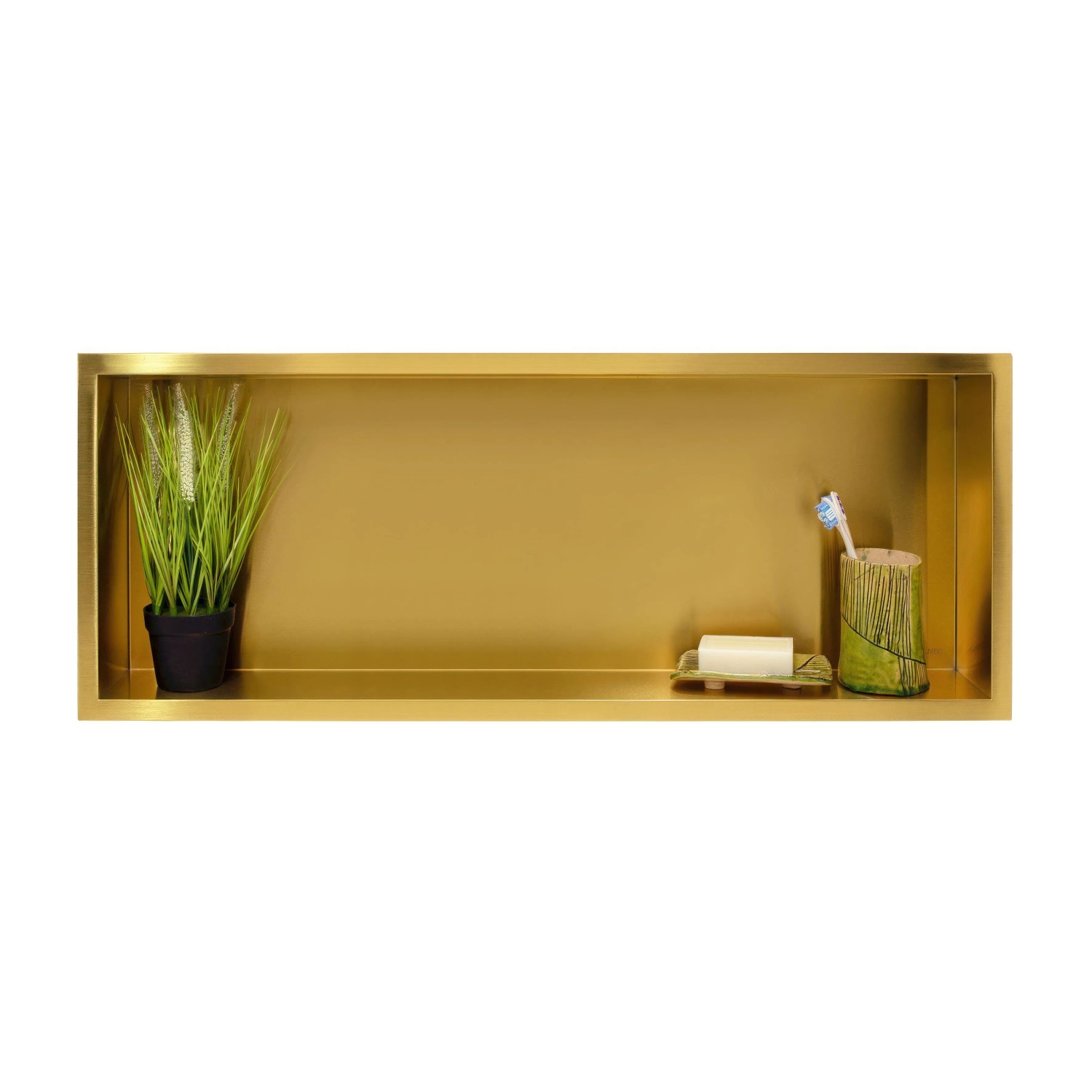 KOLMAN Wandnische 30 x 90 x 7 cm Gold
