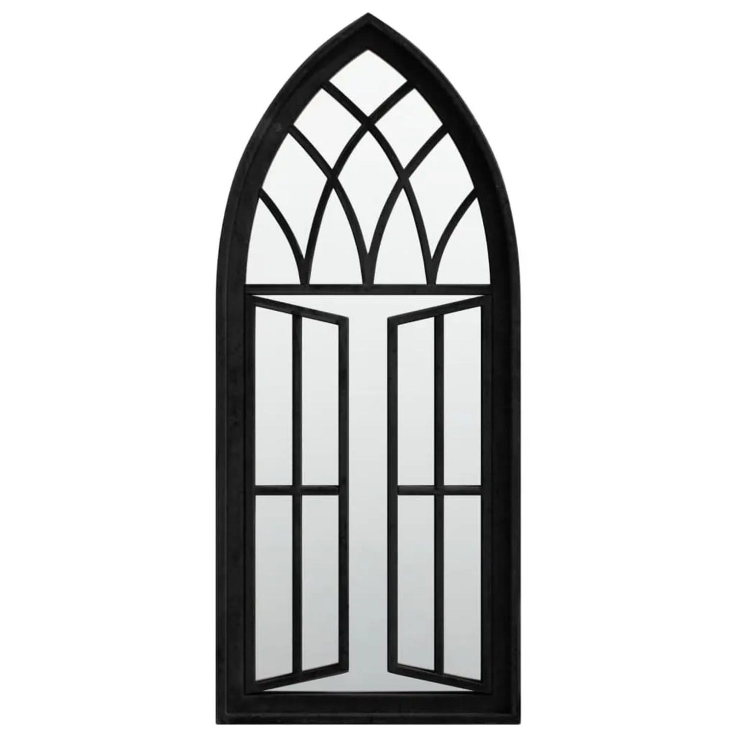 vidaXL Spiegel Schwarz 70x30 cm Eisen für Innenbereich 3093534