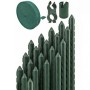 TTL GARDEN Rankstäbe 90cm 20er Set 11mm Kunststoffbeschichtet Pflanzstäbe Rankhilfe Tomatenstab Für Garten Gewächshaus