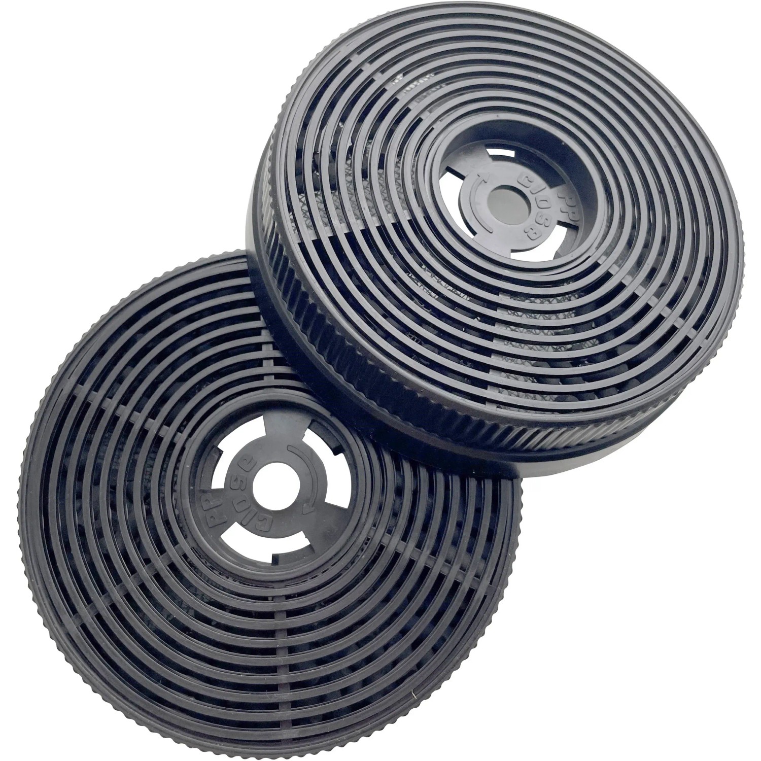 Produktbild von 2x Trade-Shop Aktivkohlefilter 110 X 25mm Kompatibel Mit Respekta CH 21060 S, CH 21060 SB, CH 21060 WB, CH 33060 SB, CH 33060 WB Dunstabzugshaube