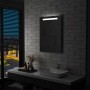 vidaXL Badezimmer-Wandspiegel mit LEDs 60x80 cm 144709_2