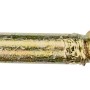 Gelb verzinkte Spanplattenschraube mit Senkkopf und TX-Antrieb, Ø 5x40 mm.