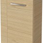 Fackelmann Waschbeckenunterschrank SBC Sandeiche, 44 cm breit, mit Waschbecken.