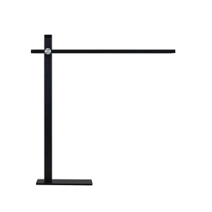 Lucande LED Tischlampe Wasko 9627054 Dimmbar Modern in Schwarz aus Metall 1-flammig Arbeitszimmerleuchte