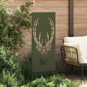 vidaXL Garten Sichtschutz-Leinwand Tiermuster Olivgrün 50 x 140 cm 876332