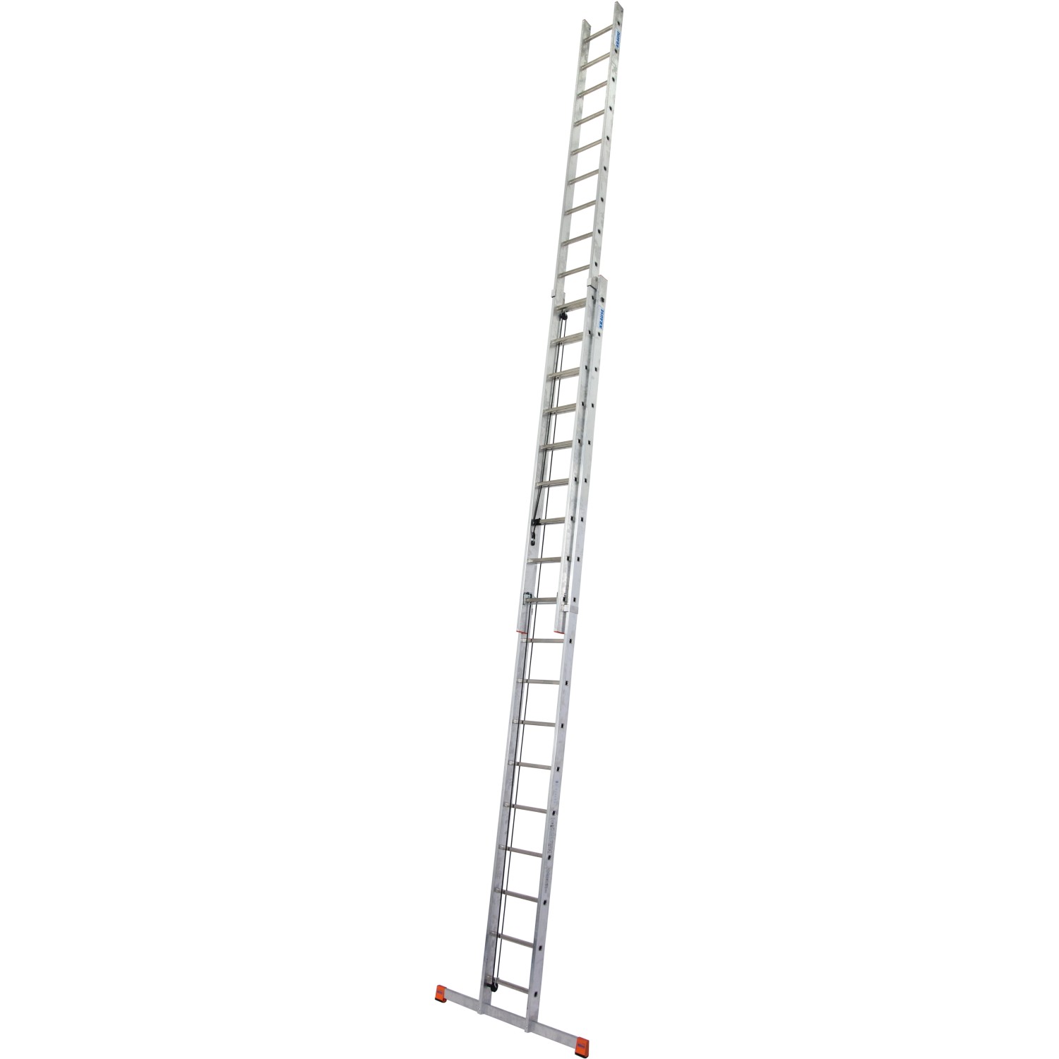 Krause Robilo Seilzug-Leiter 2 x 18 Sprossen