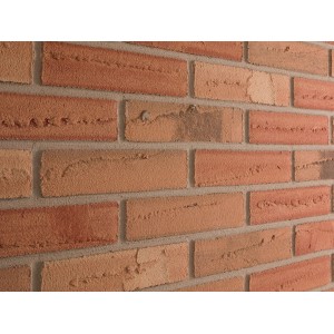 Elabrick Verblender Palermo, 5x21 cm, in warmen Rot- und Beigetönen für Innen und Außen.