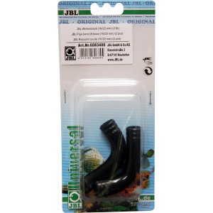 JBL Aquariumschlauch Knickschutz Winkelstück 16/22, 2er-Set, zur Vermeidung von Schlauchknicken.