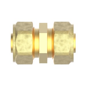 Kirchhoff Verbindungsstück 26 mm, Klemmfitting aus Messing für MSVR Blank.