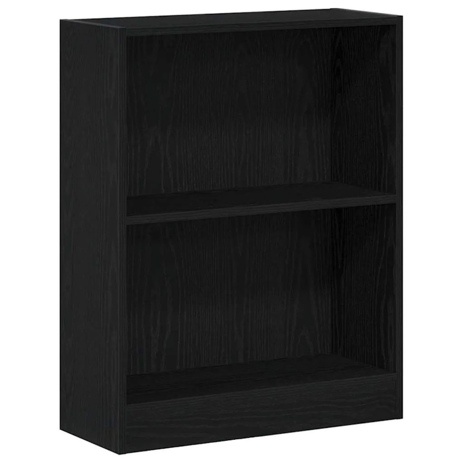 vidaXL Bücherregal Schwarz 60 x 24 x 76 cm Holzwerkstoff 862001 günstig online kaufen