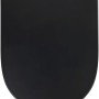 Wenko WC-Sitz Exclusive Nr. 3, Duroplast, Schwarz matt, mit Absenkautomatik.