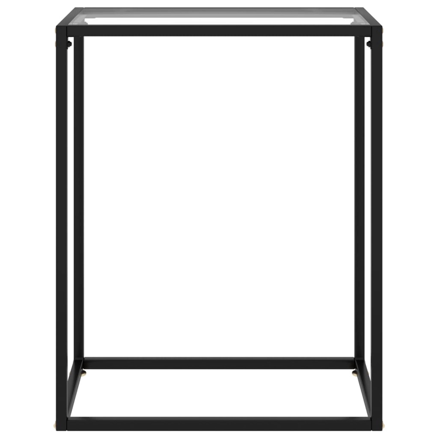 Konsolentisch Transparent 60x35x75 Cm Hartglas günstig online kaufen