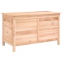 Gartentruhe aus Tannenholz, 99x50x56,5 cm, ideal zur Aufbewahrung von Gartenutensilien.