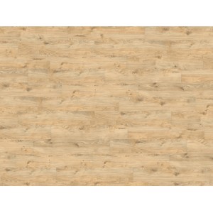Verlegtes Living by Haro Designboden Vinyl Eiche Alba Landhausdiele mit 4V-Fuge.