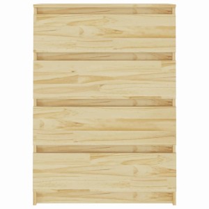 vidaXL Beistellschrank 60x36x84 cm Massivholz Kiefer 808103