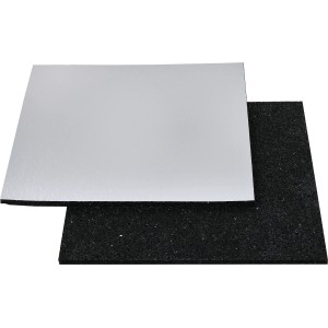 Kovalex Holzschutzunterlage, 30 Stück, Gummi, für Terrassendielen Unterkonstruktion.