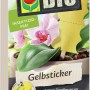 Compo BIO Gelbsticker, 10er Packung zur Schädlingsbekämpfung an Zierpflanzen.