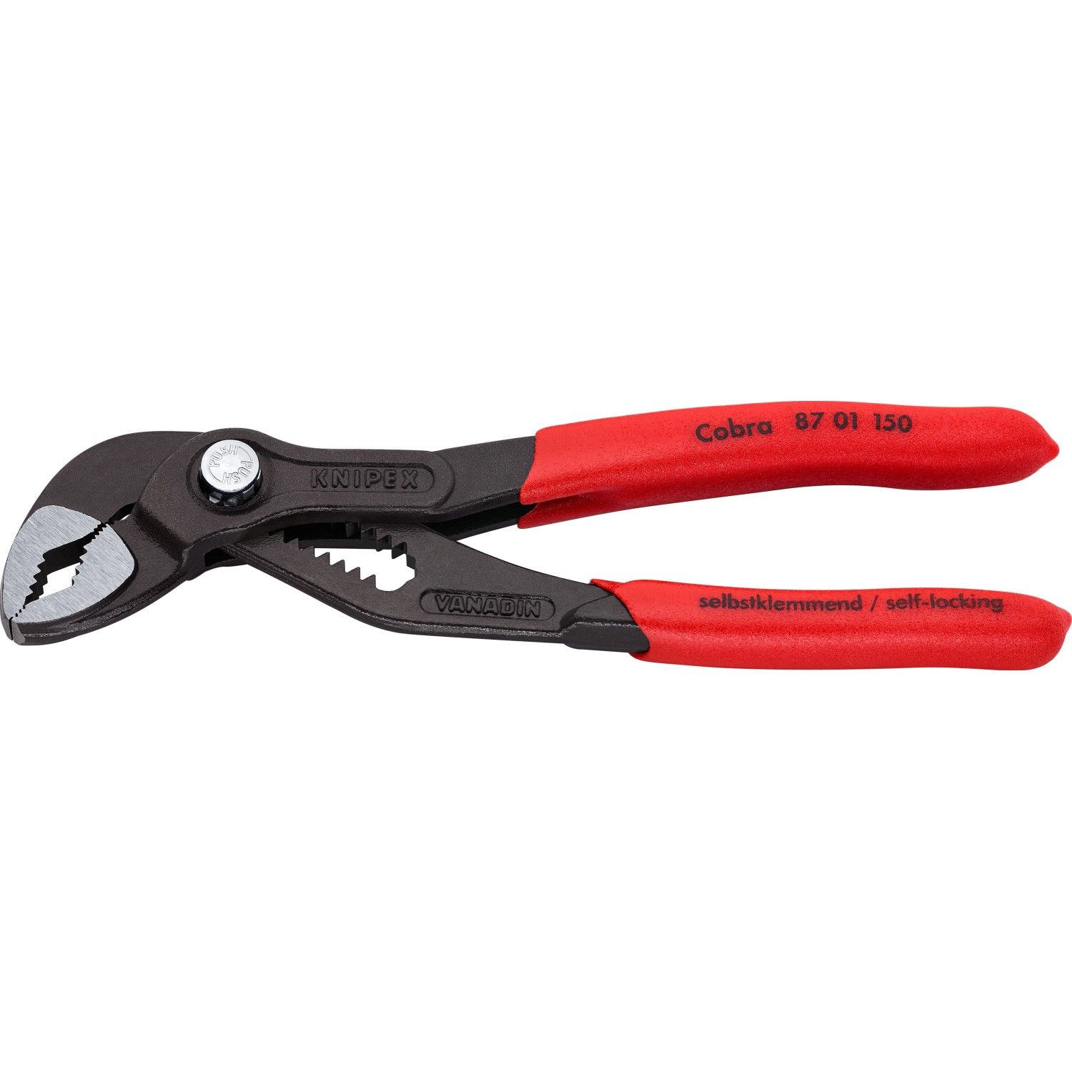 Knipex Rohrzange Cobra grau atramentiert 150 mm