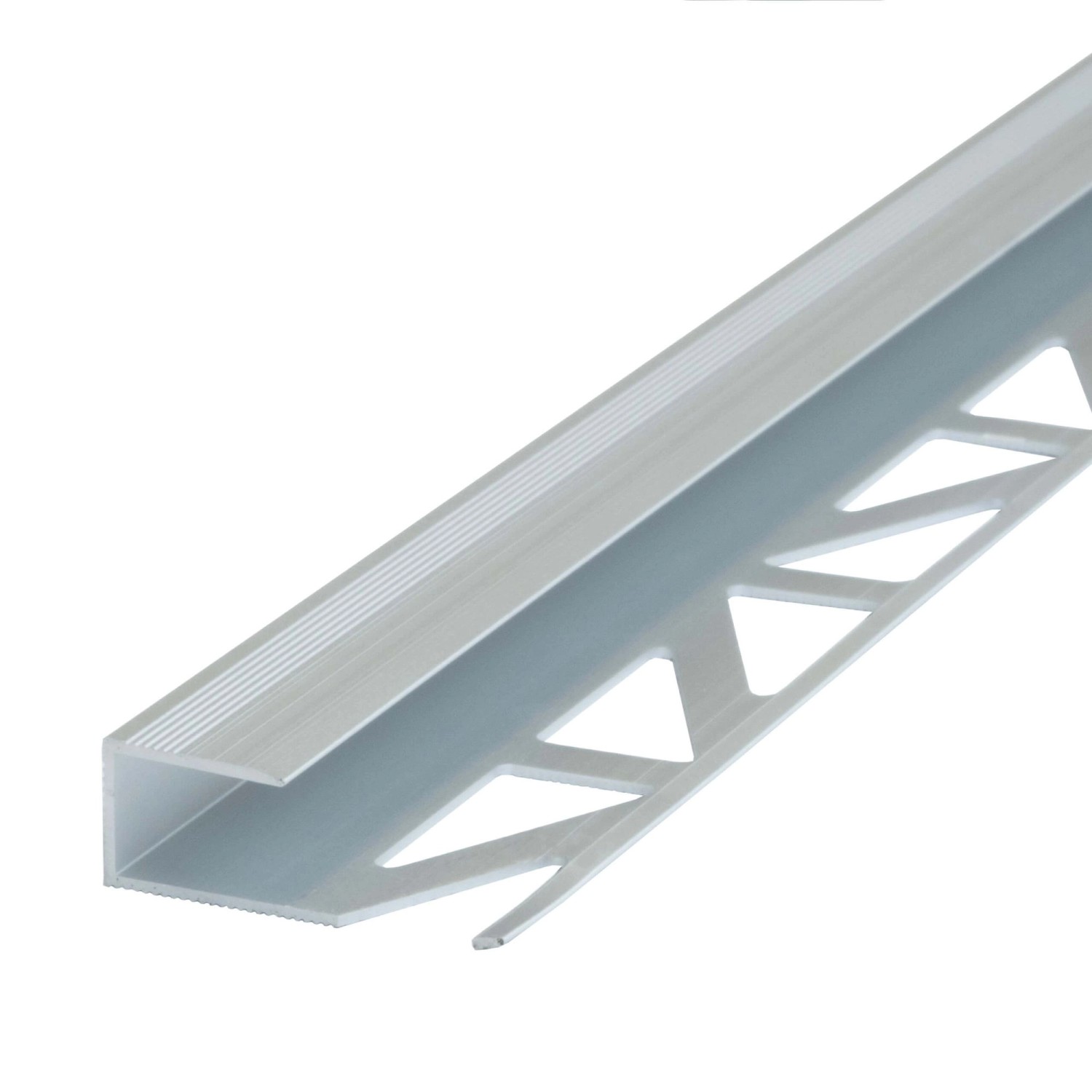 Dalsys Abschlussprofil 200cm Aluminium Silber Abschlussleiste