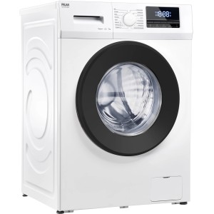 PKM WA7-ES1416DAI Waschmaschine, Frontlader, weiß mit schwarzer Tür