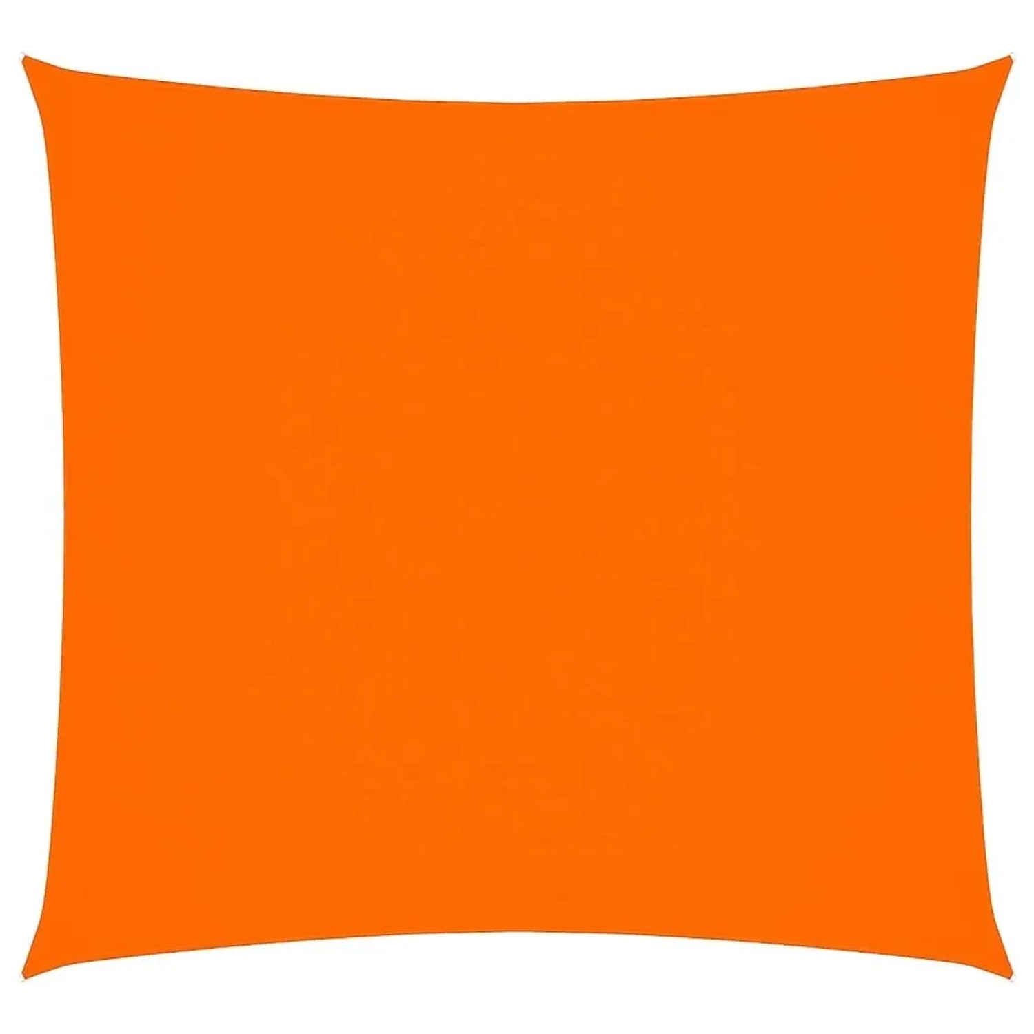 Furnicato Sonnensegel Oxford Gewebe Quadratisch 3 6x3 6 M Orange