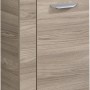 Fackelmann Waschbeckenunterschrank SBC Steinesche, 44 cm breit, mit Tür und Griff.