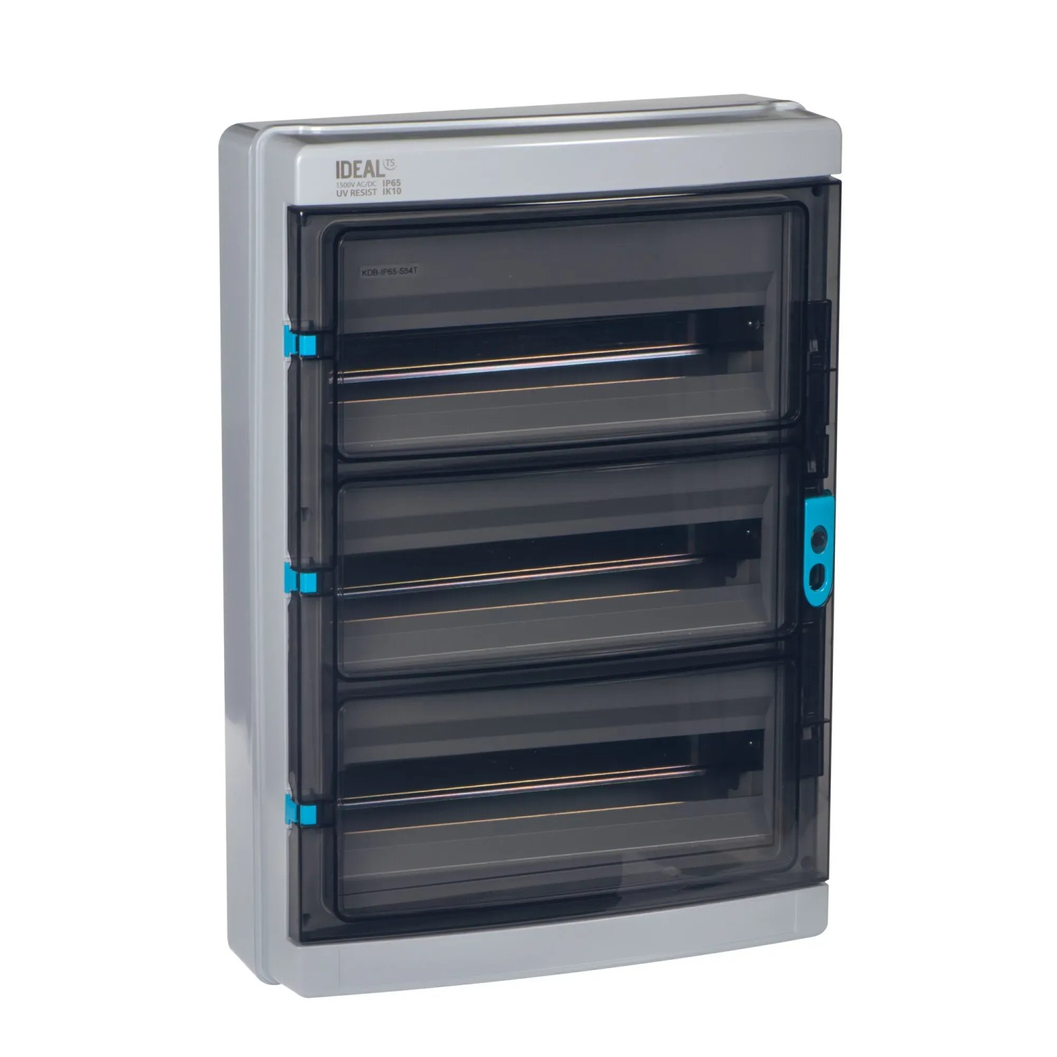 Kanlux Verteiler Sicherungskasten Feuchtraum ABS KDB IP65 Aufputz 3x18-Module