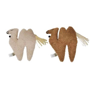 D&D Home Katzenspielzeug Latif, Kamel-Kissen mit Katzengras, Farbauswahl