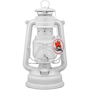Weiße Feuerhand Sturmlaterne Baby Special 276 für Camping & Outdoor.