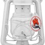 Weiße Feuerhand Sturmlaterne Baby Special 276 für Camping & Outdoor.