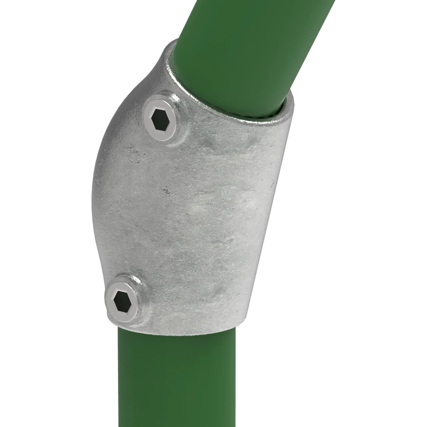 FeNau Rohrverbinder Bogen Variabel 15-60 Grad Ø 33,7 mm 1 Zoll Temperguss Verzinkt 124B34