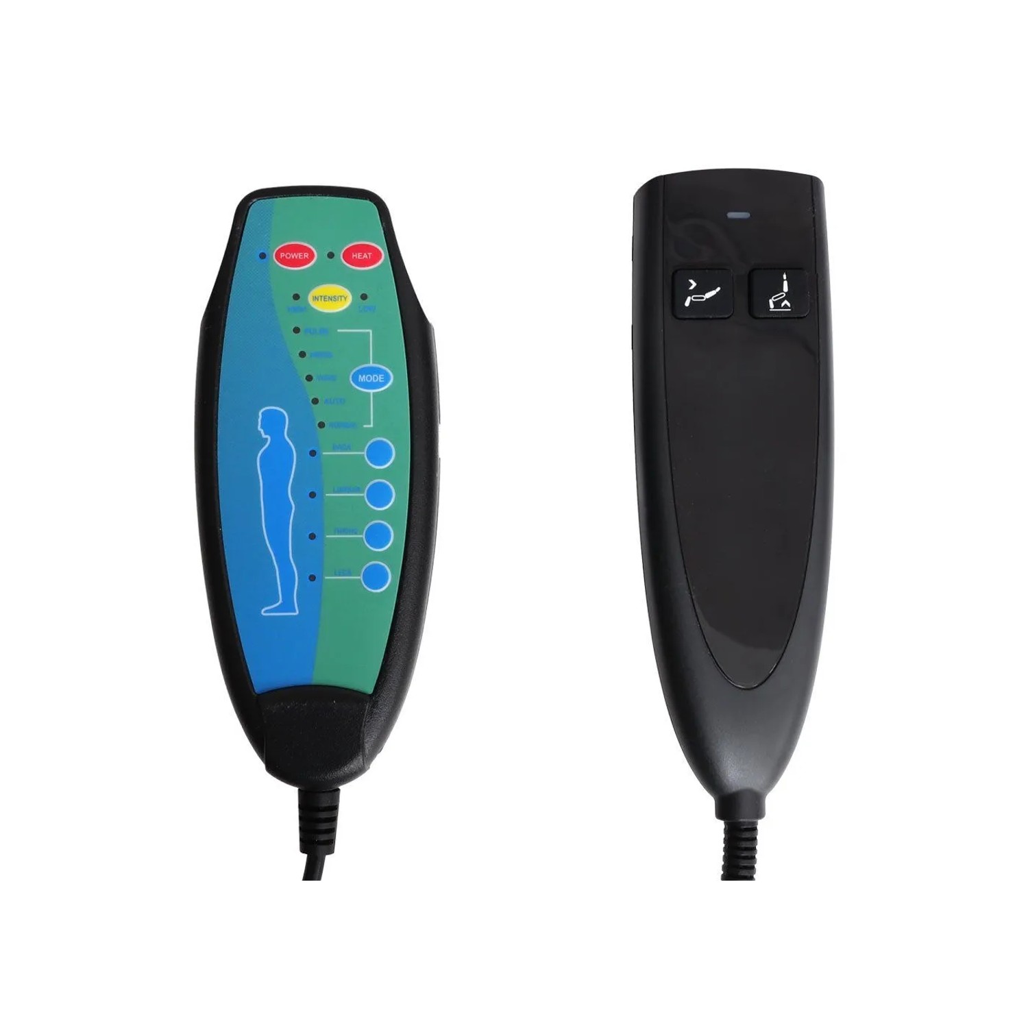 Berlinlodge Massage-Fernsehsessel HxBxT 144x83x83 cm Sitzhöhe 50 cm Liegefunktion Aufstehhilfe Heizfunktion Stoff/Textil Hellgrau Massagesessel Sessel_8